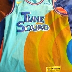 Limited edition LeBron James tune squad jersey